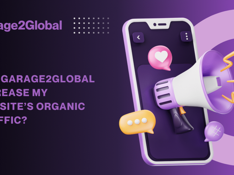 Boost Organic Traffic with Garage2Global