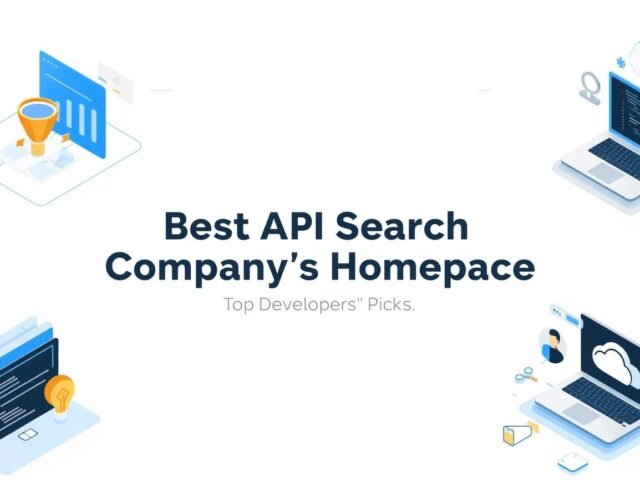 Best API Search Company’s Homepage