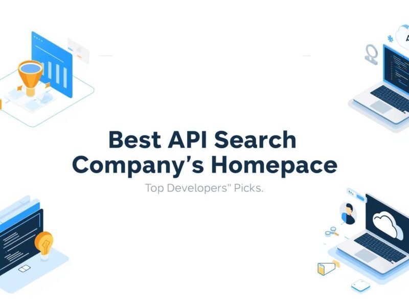 Best API Search Company’s Homepage