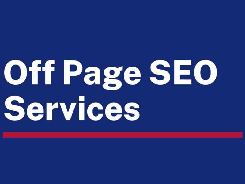 Off Page SEO Services
